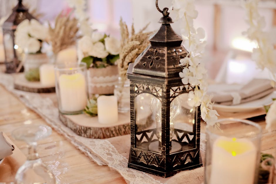 Party lighting with colorful effects